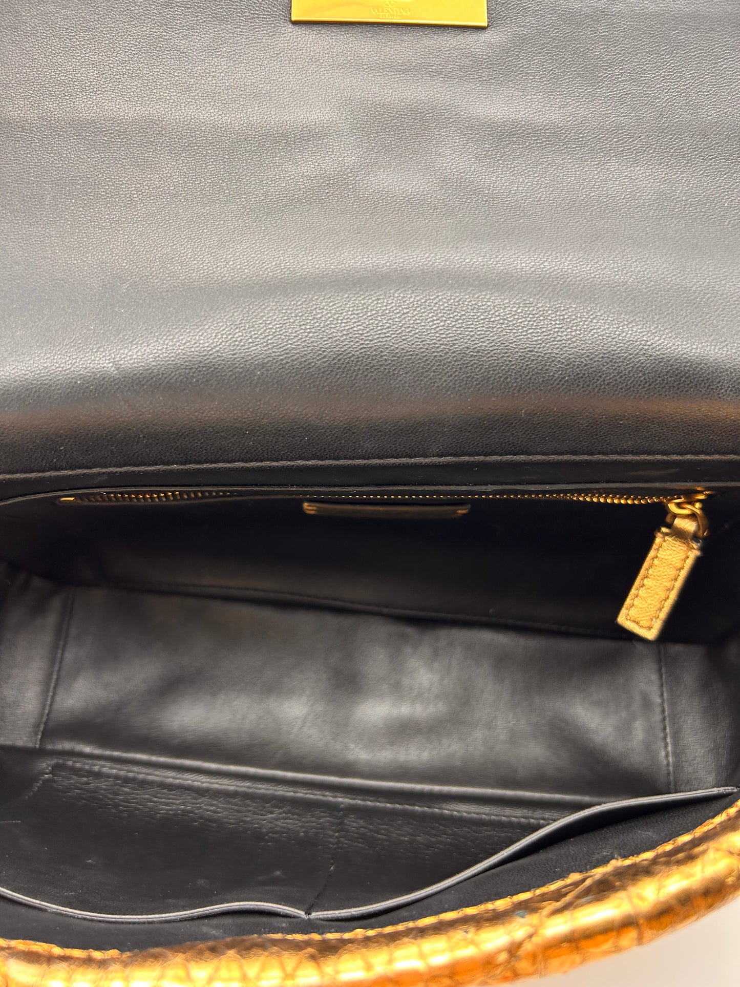 Valentino large Roman stud python