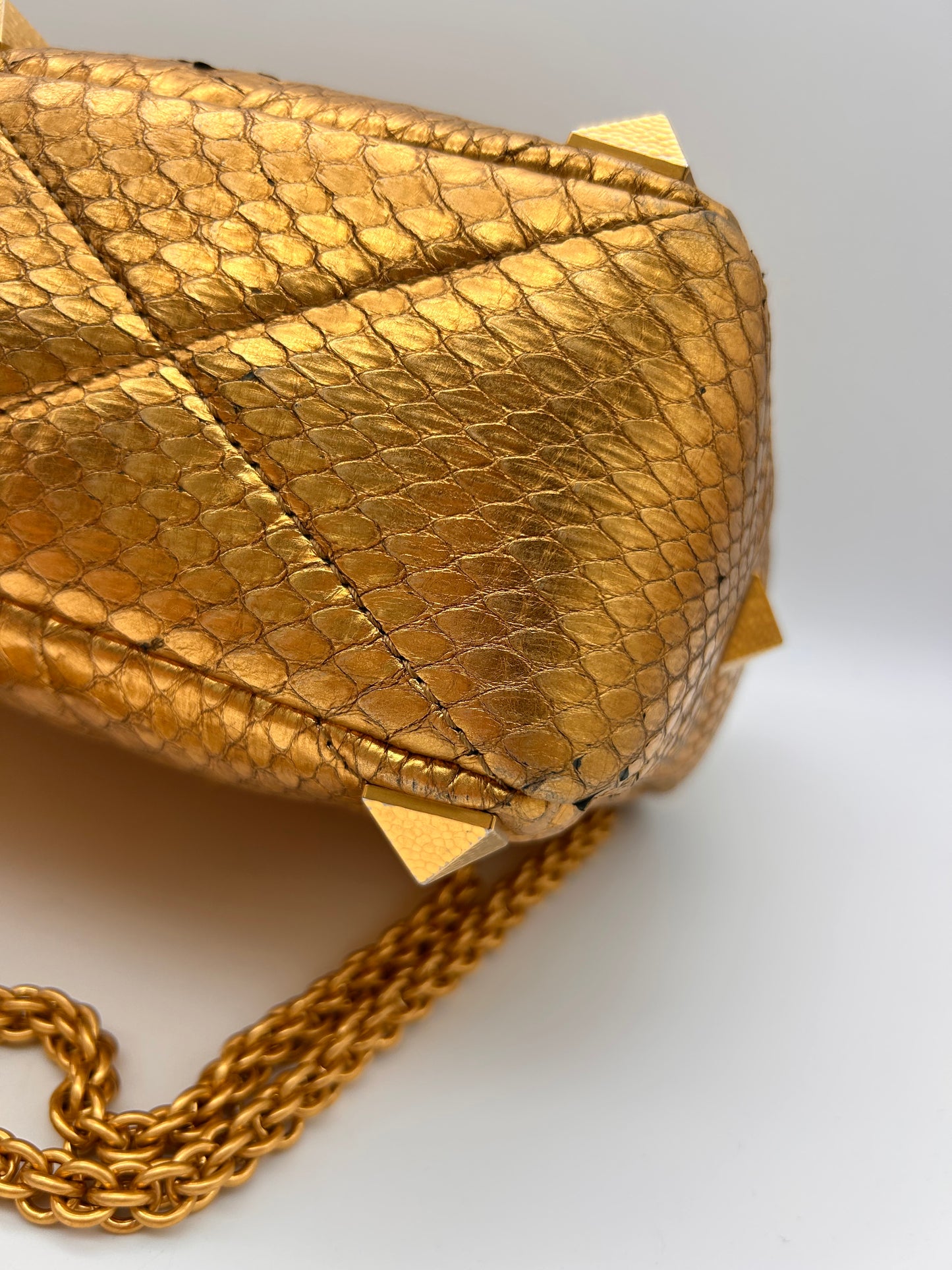 Valentino large Roman stud python