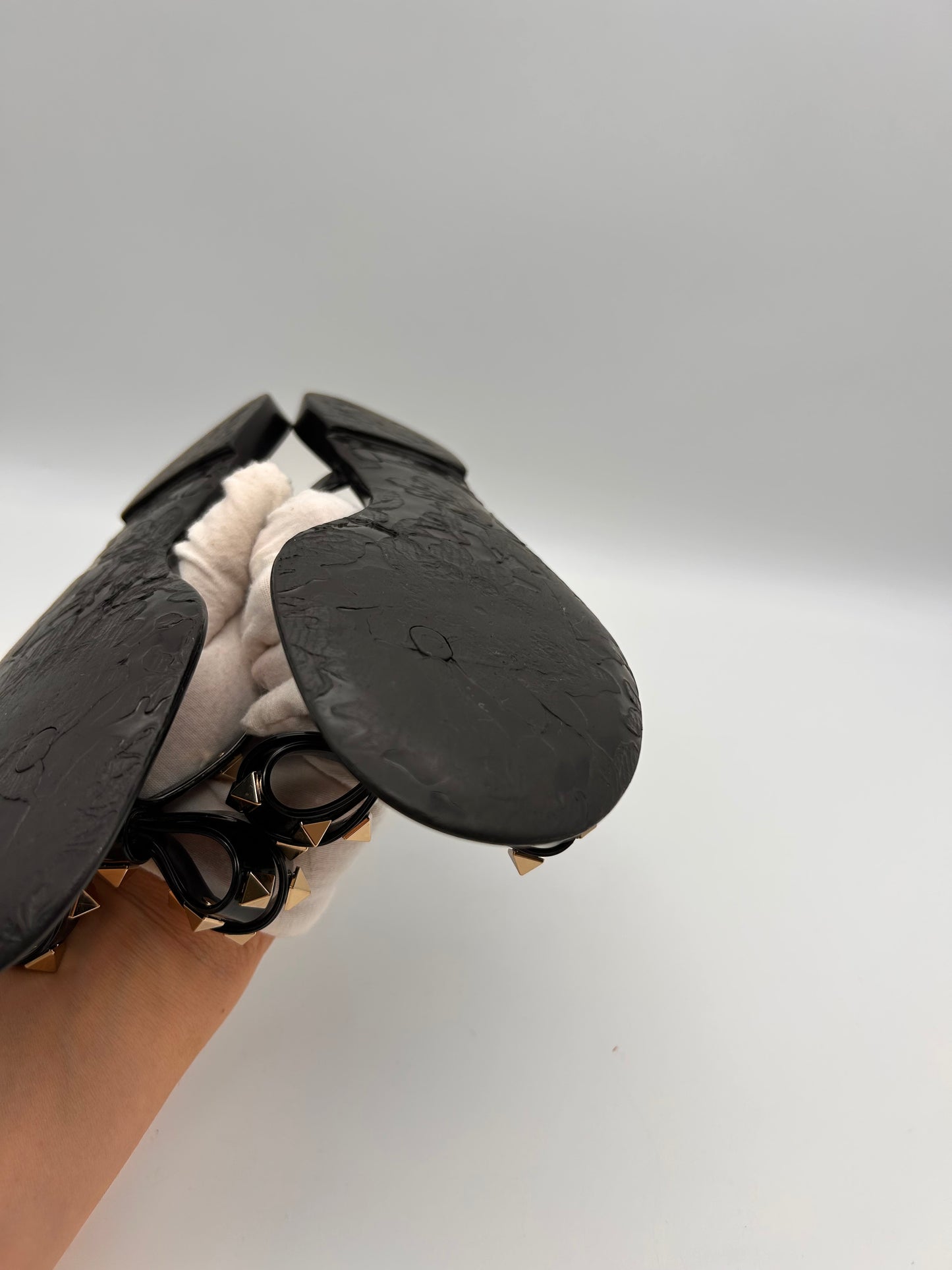 Valentino rockstud jelly sandals size 41