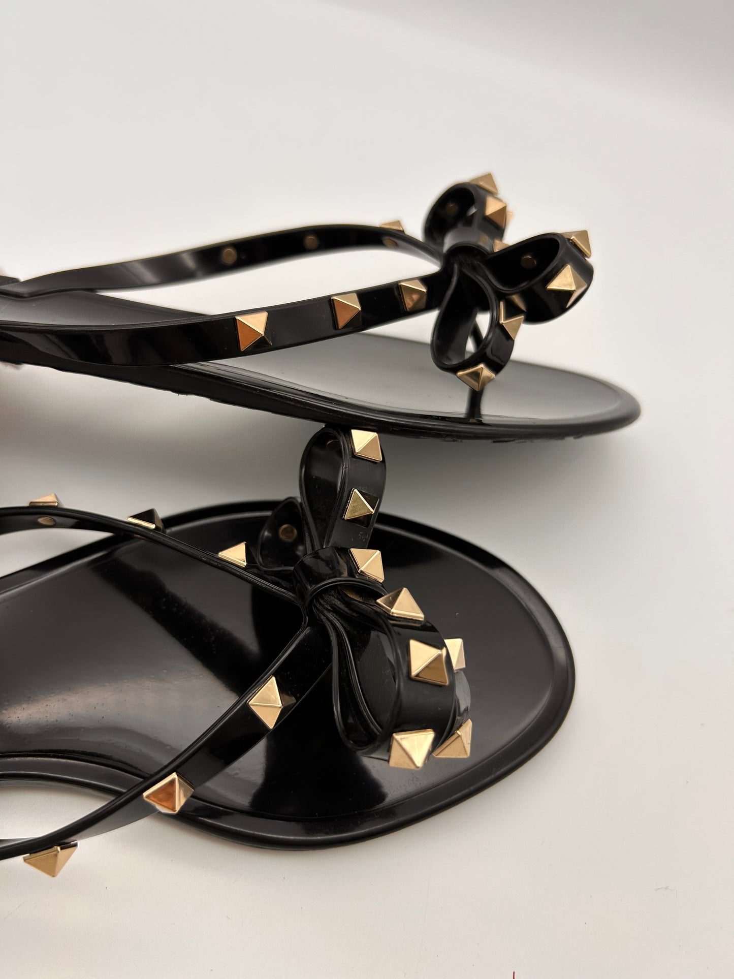 Valentino rockstud jelly sandals size 41