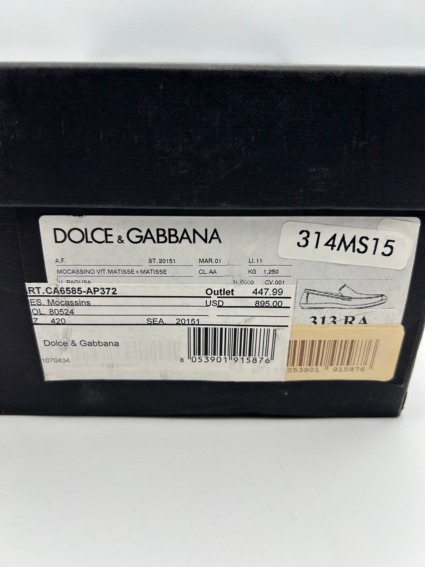 Dolce & Gabbana men’s size 9