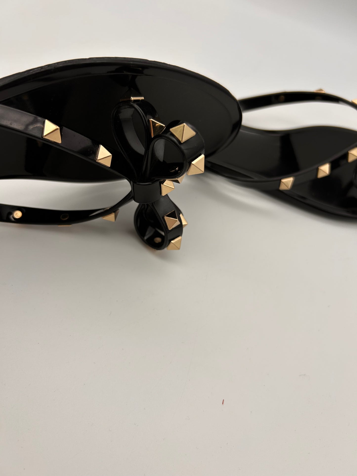 Valentino rockstud jelly sandals size 41
