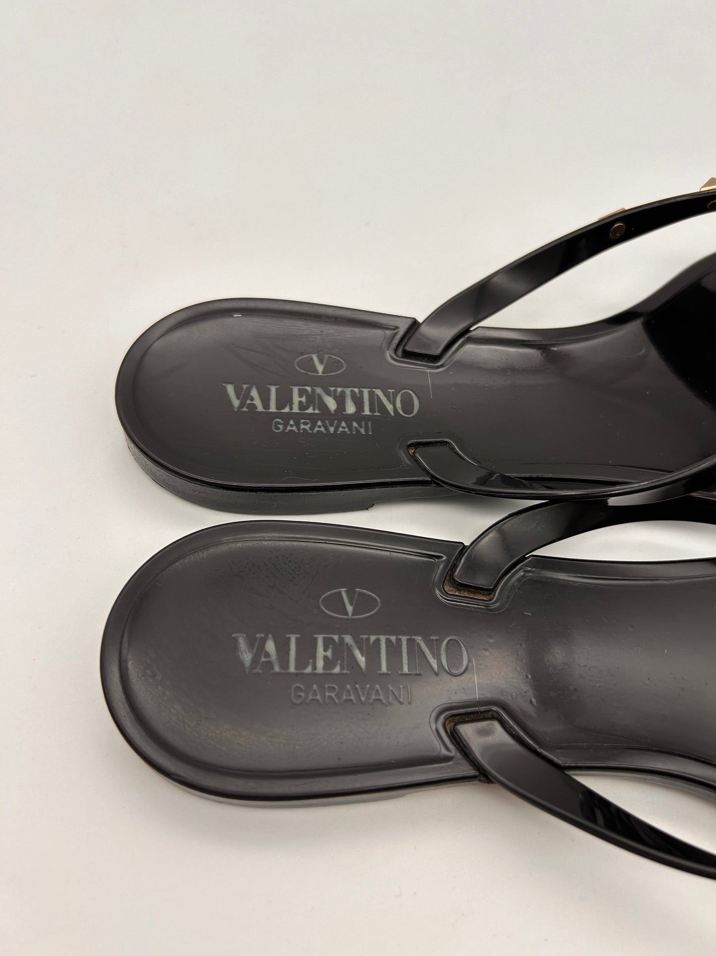 Valentino rockstud jelly sandals size 41