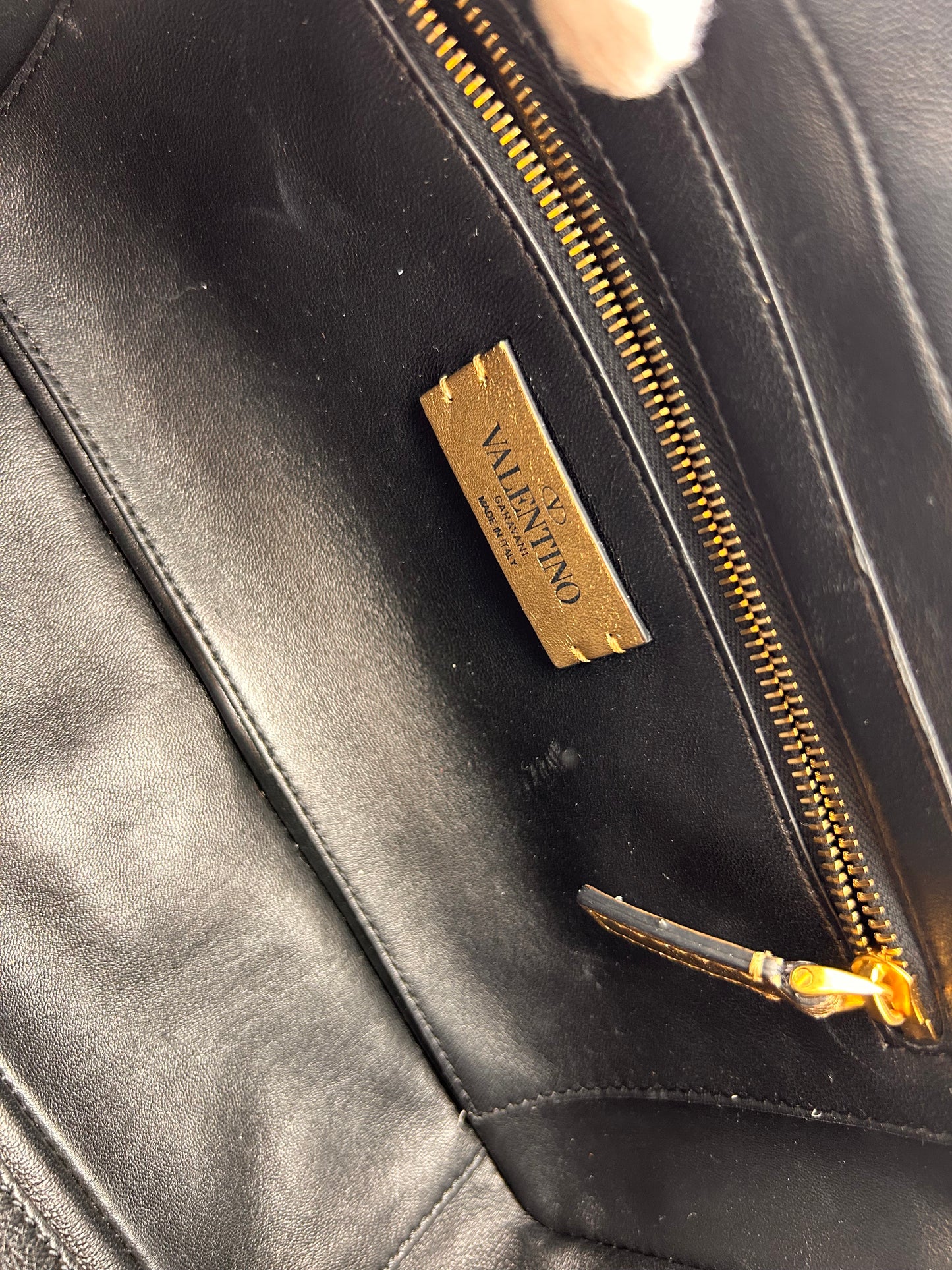 Valentino large Roman stud python