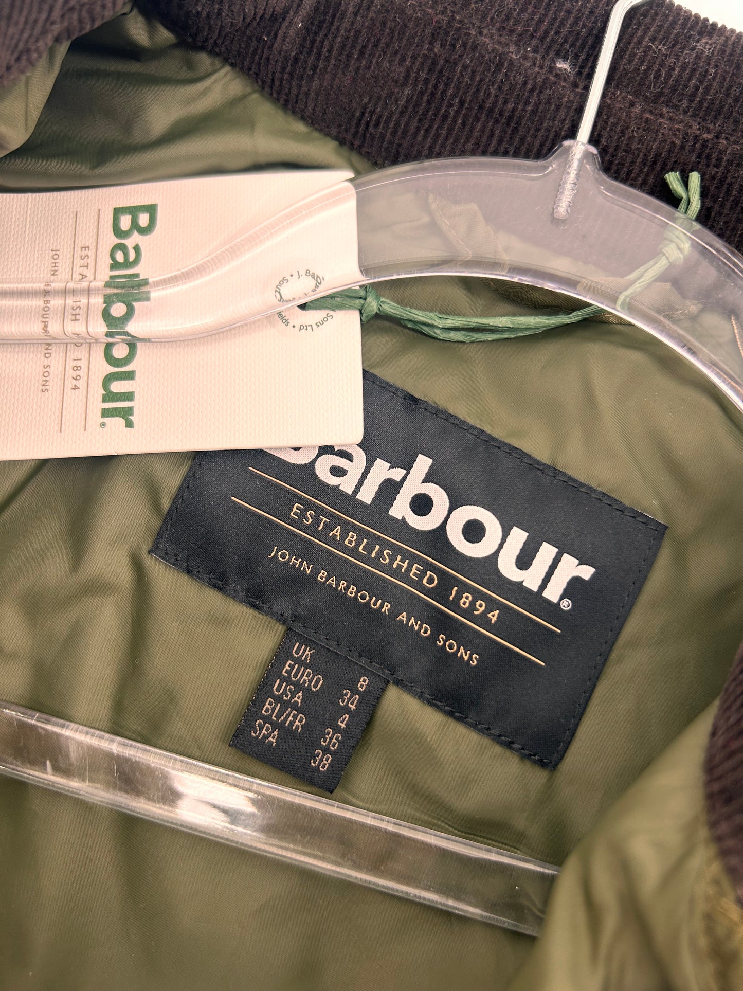Barbour size 4