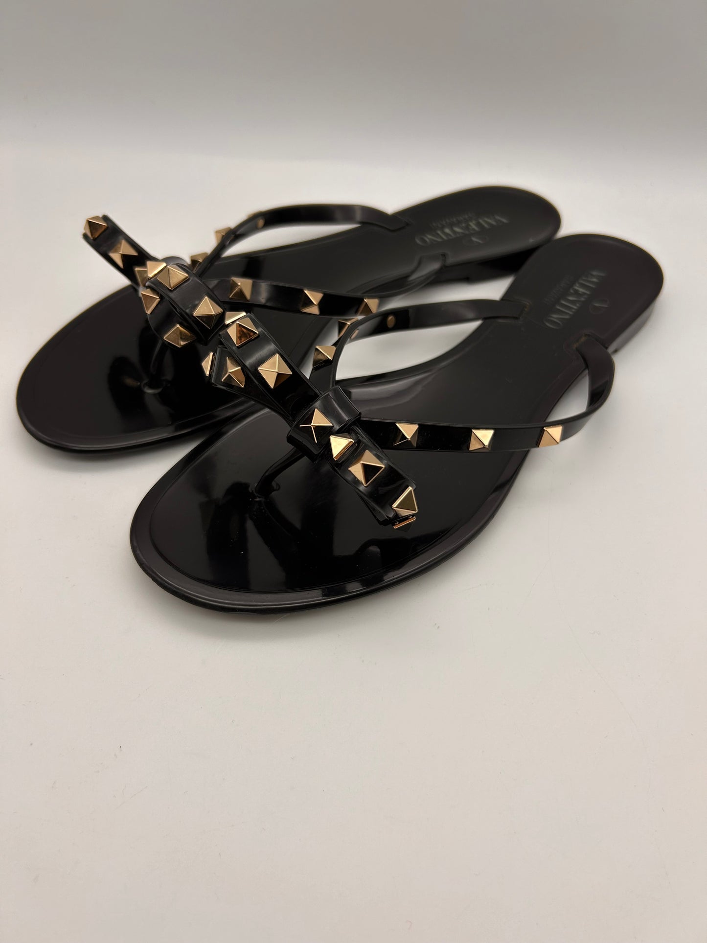 Valentino rockstud jelly sandals size 41