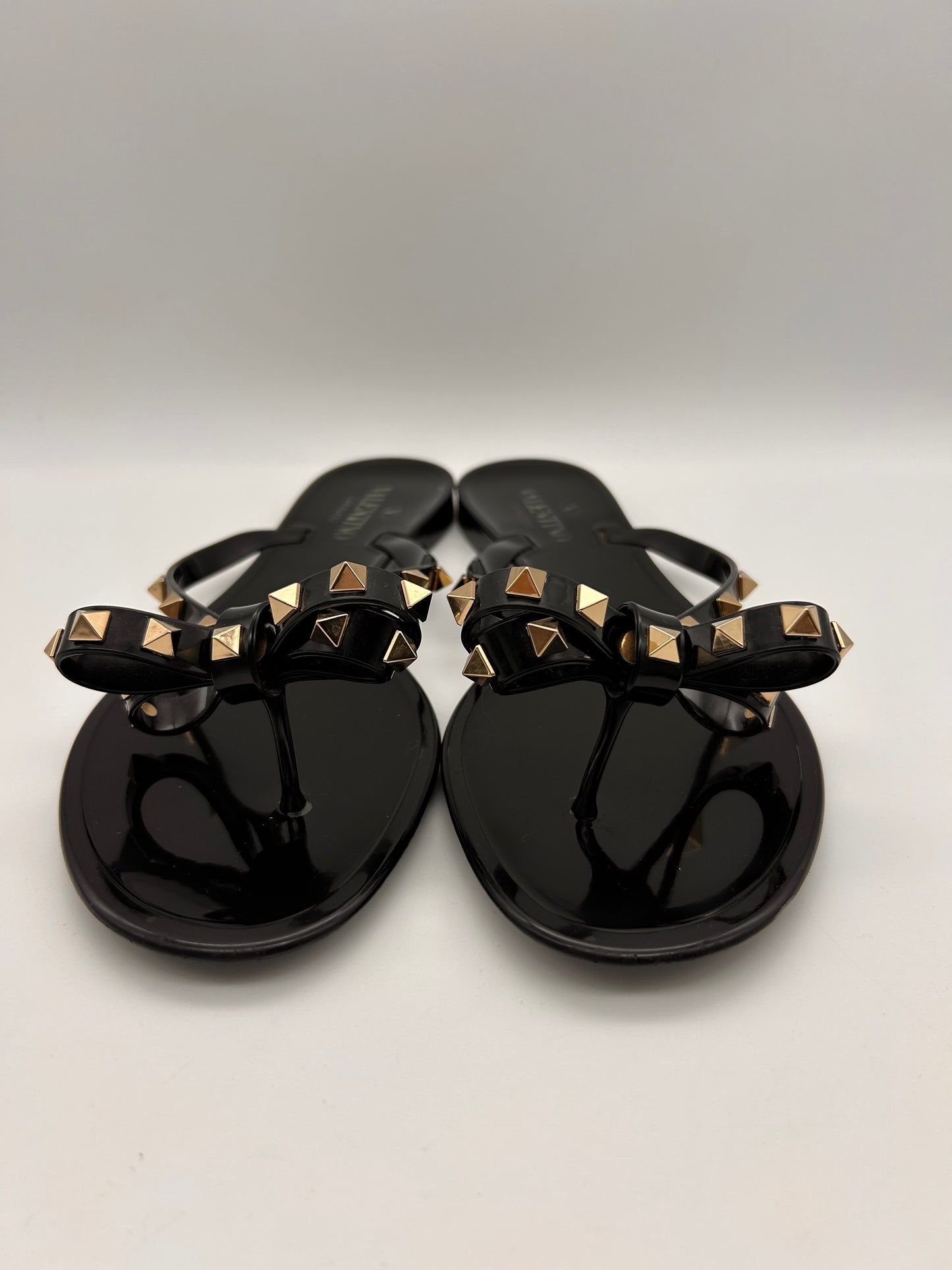Valentino rockstud jelly sandals size 41