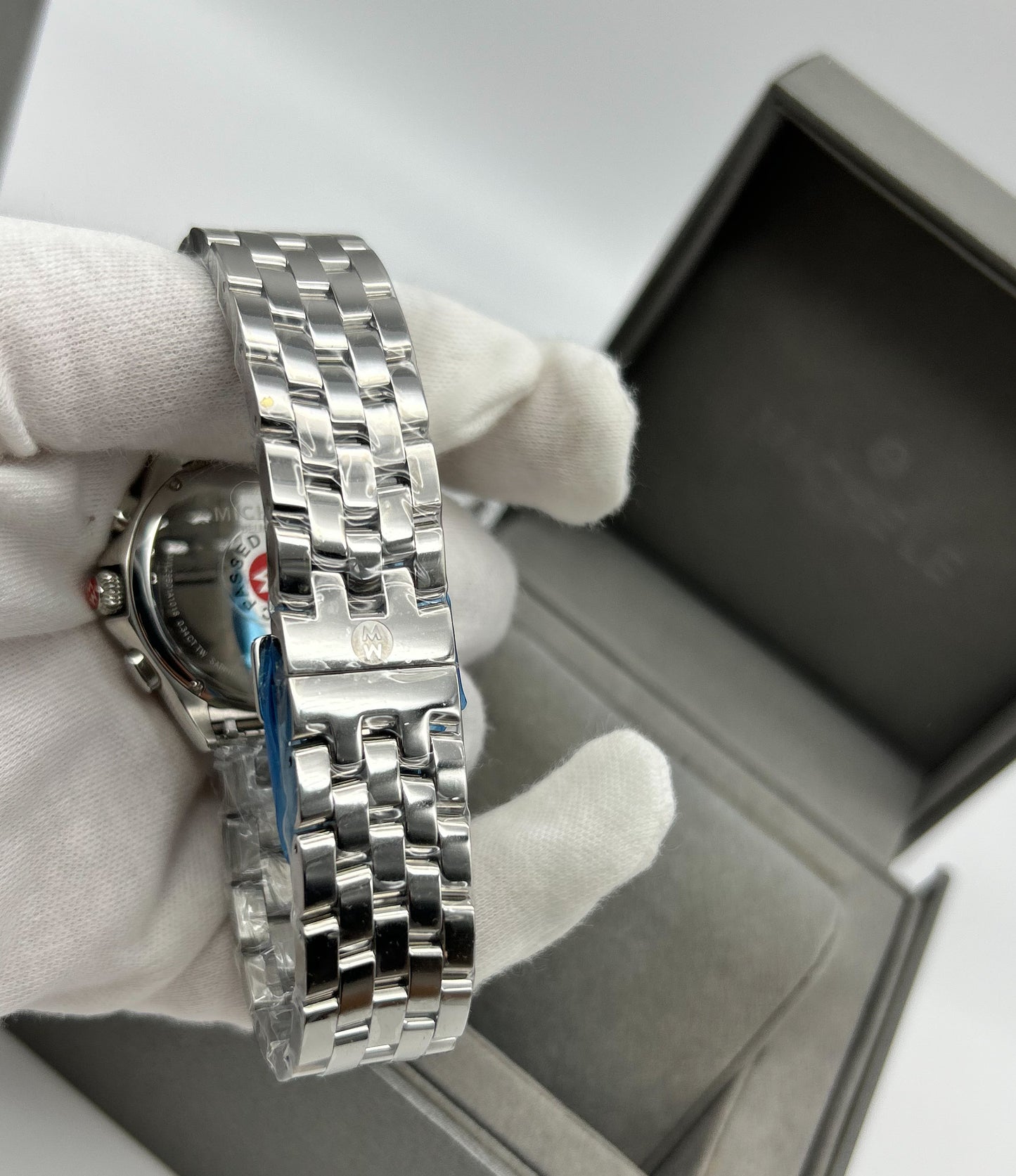 Michele Belmore diamond watch