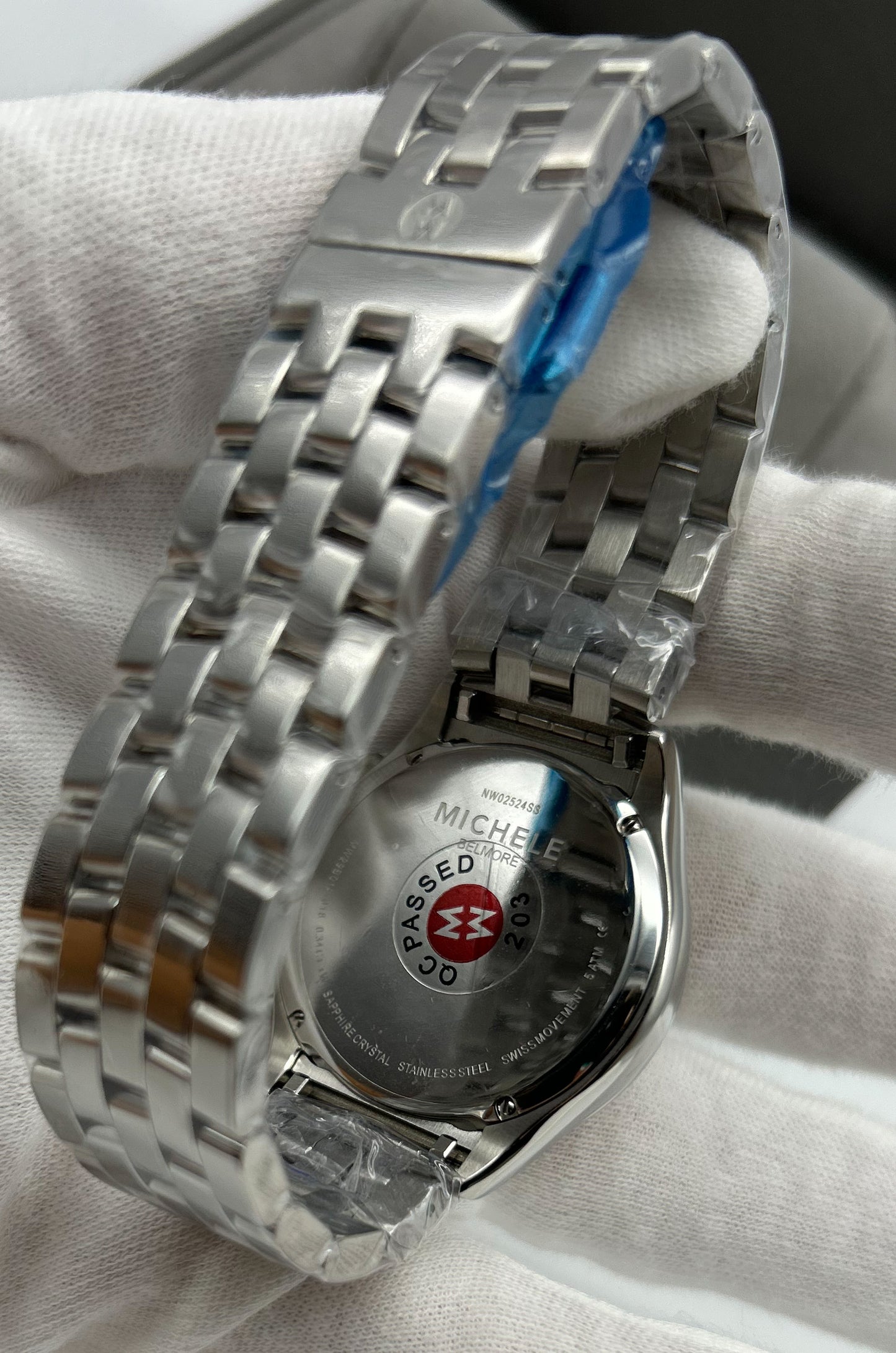Michele Belmore diamond watch