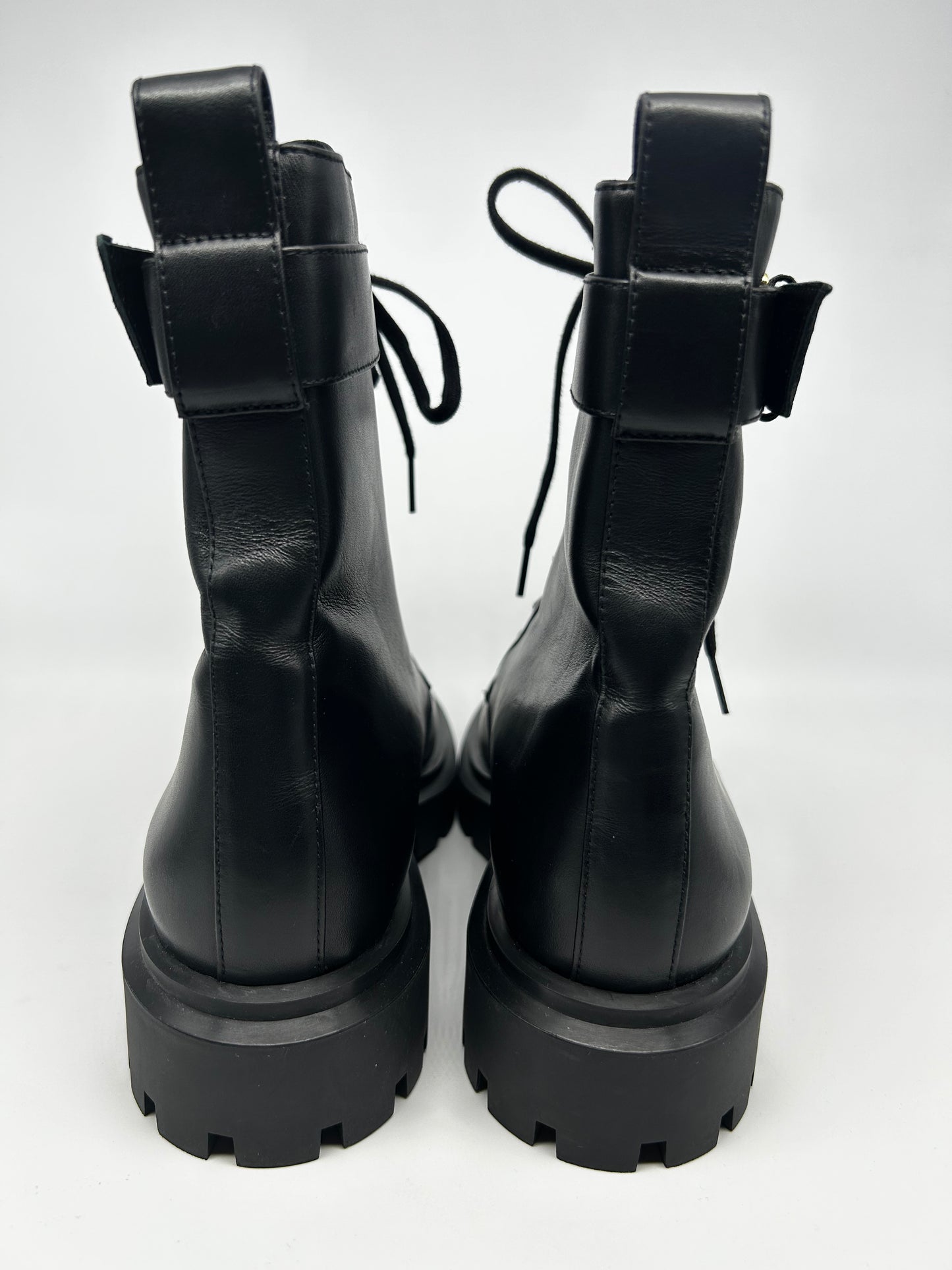 Stuart Weitzman combat boots size 10.5