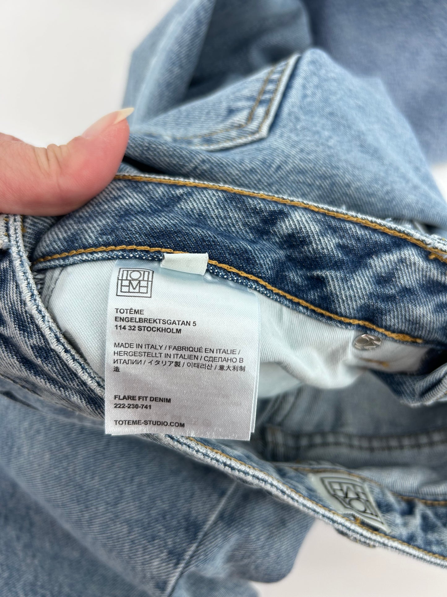 Toteme jeans size 28