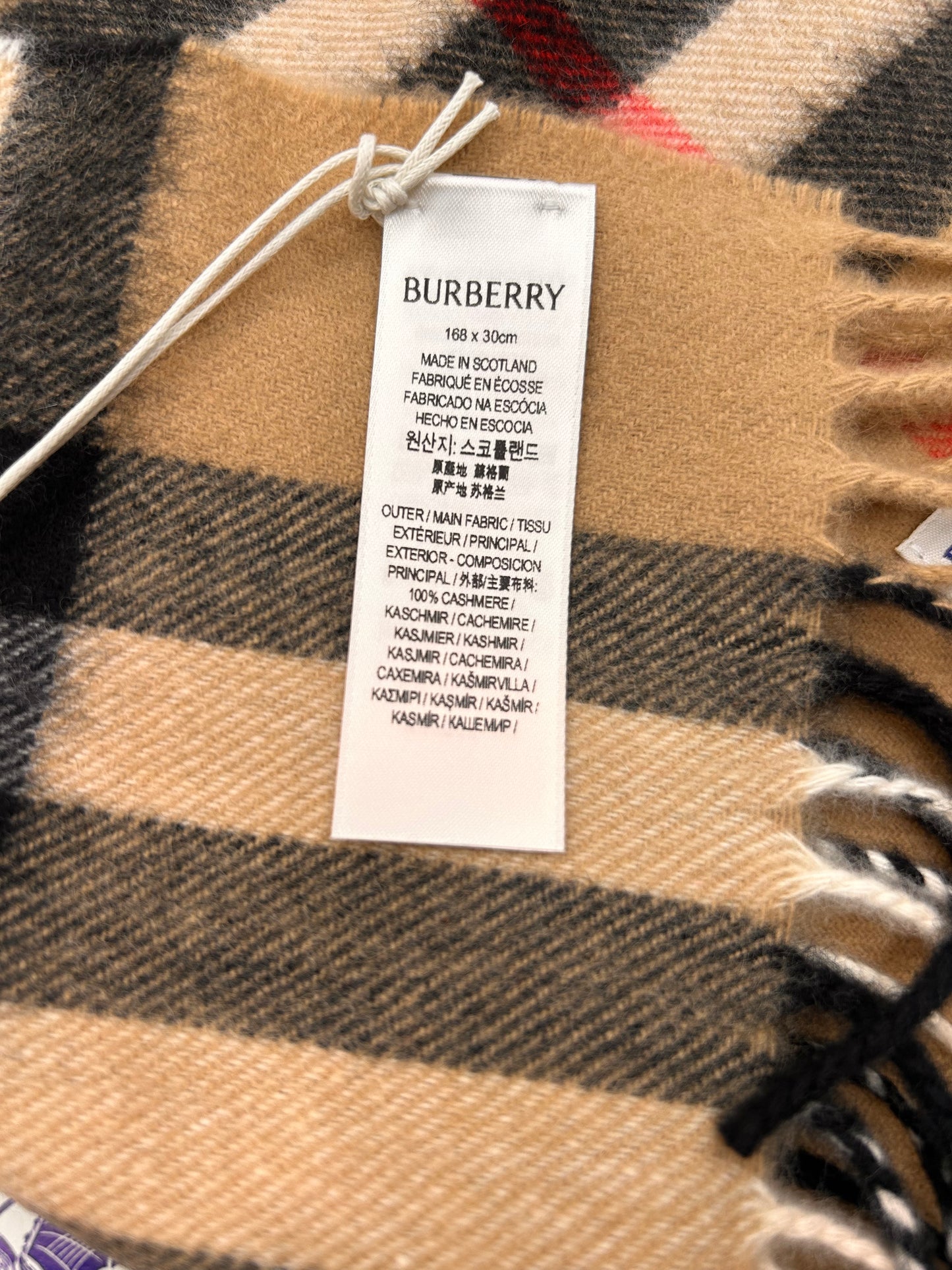 Burberry scarf