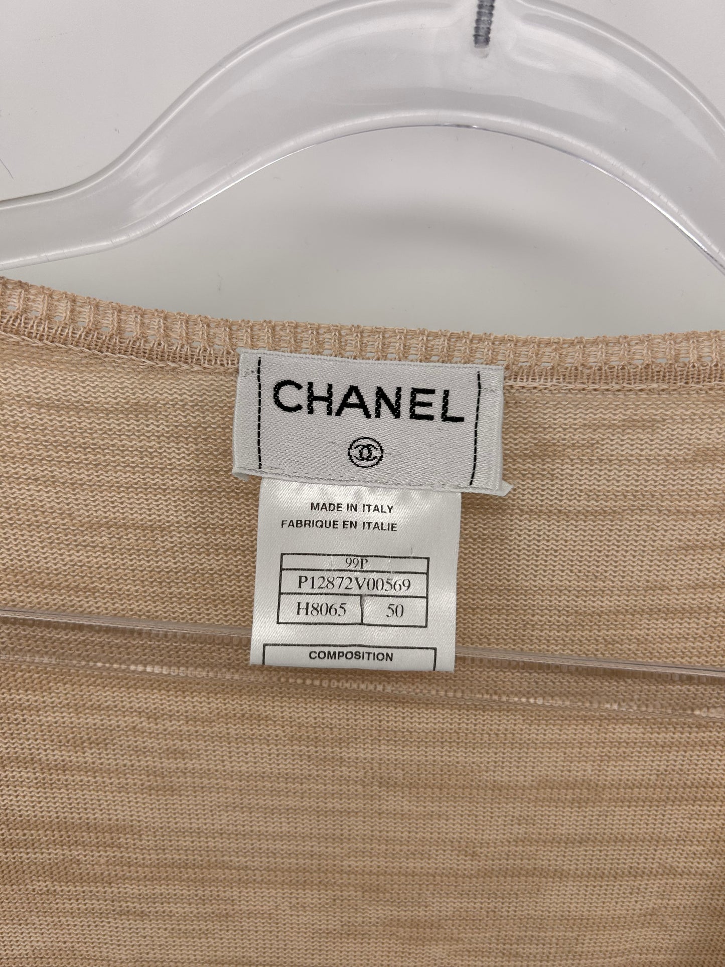 Chanel twin set size 46/50