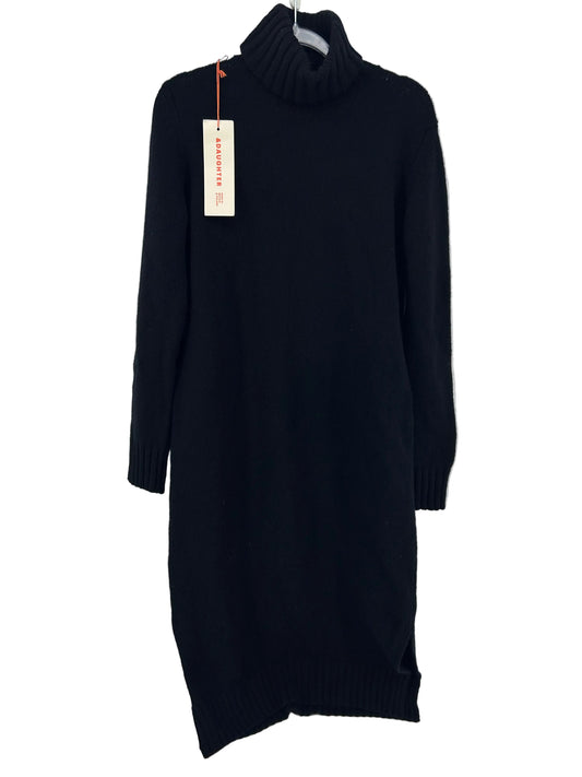 &Daughter black chunky knit sweater dress size M