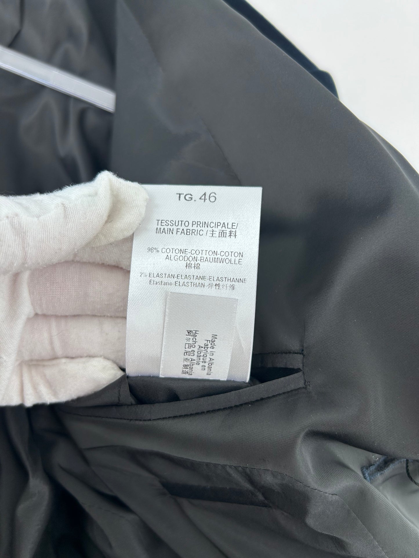 Marciano velvet tuxedo blazer size EU 46