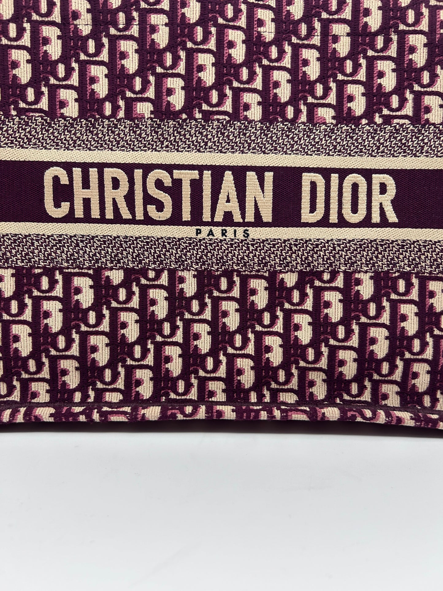 Dior book tote medium