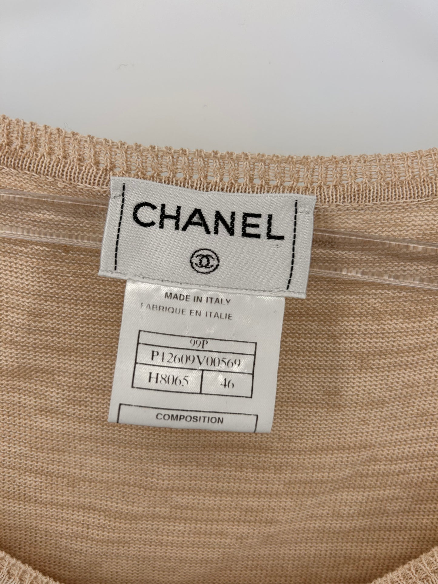 Chanel twin set size 46/50
